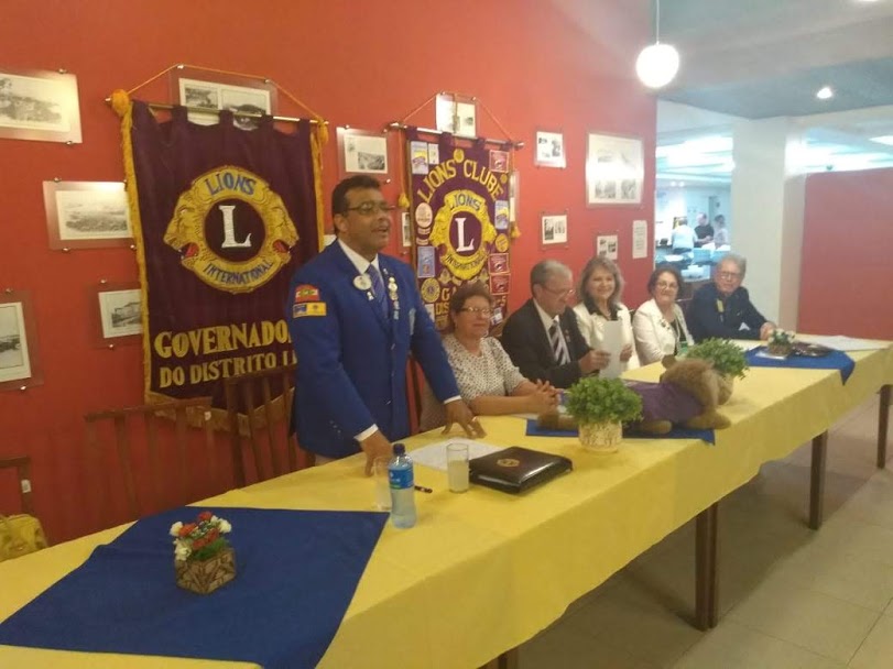 Visita Oficial do Governador ao Lions Clube Gaspar